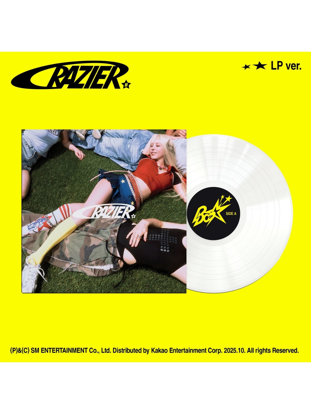 BoA/11 輯《Crazier》黑膠唱片