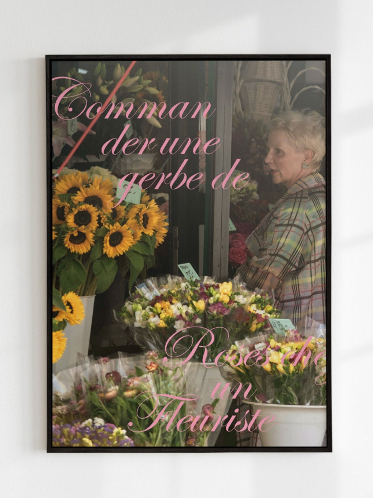 Floreria 花卉海報