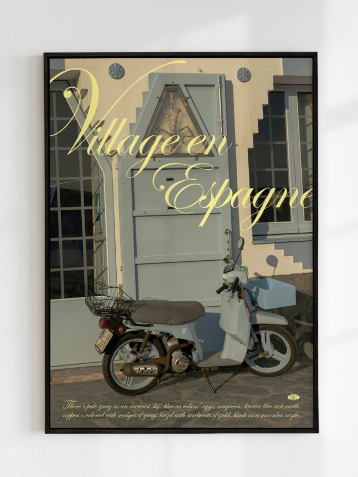 Village 復古歐洲海報