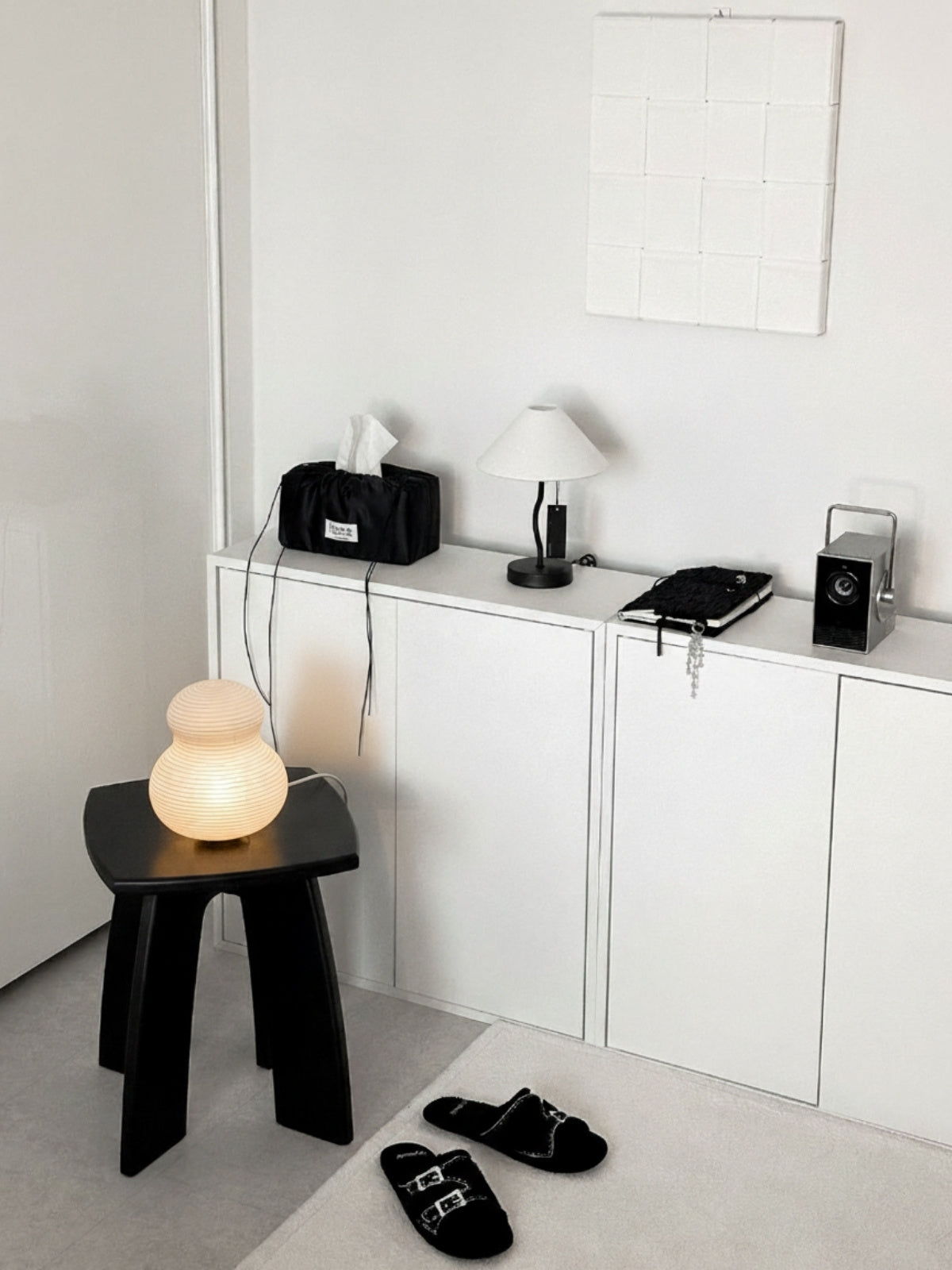 Paper Moon 和紙桌燈 02