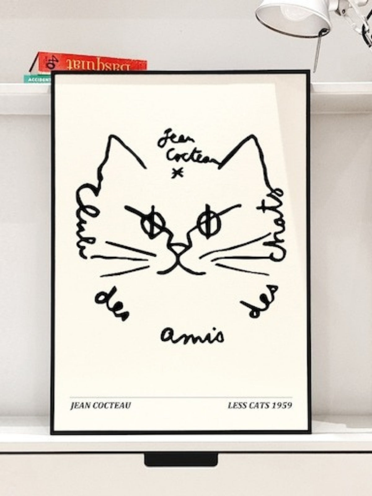 Jean Cocteau Cat 海報